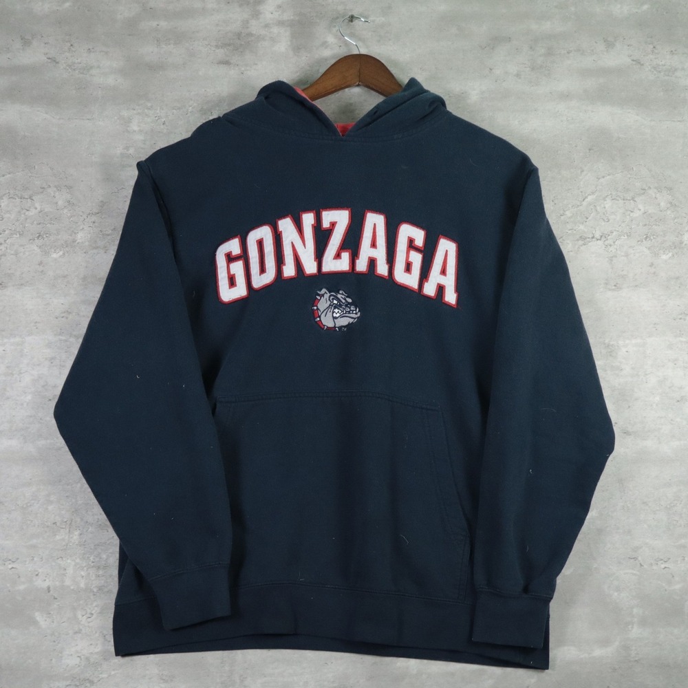 Foot Locker Gonzaga Bulldogs Hoodie Large Navy Collegiate Sportswear Sweatshirt
